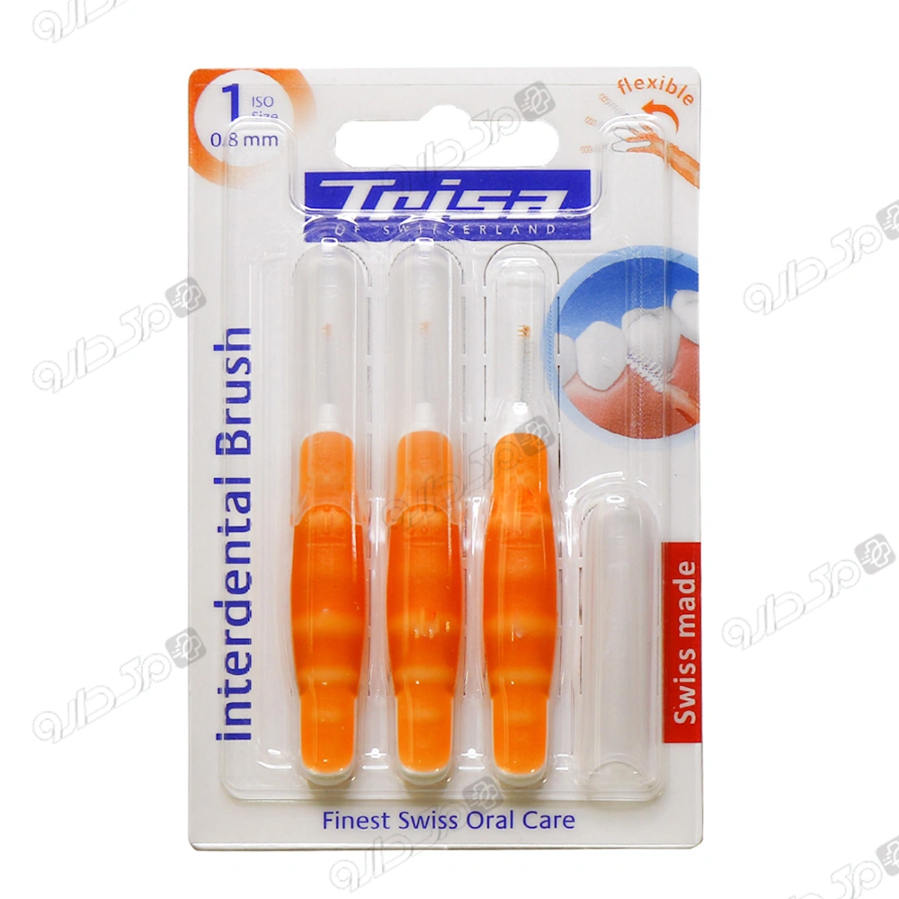براش بین دندانی پروفشنال 0.8mm نارنجی شماره 1 تریزا